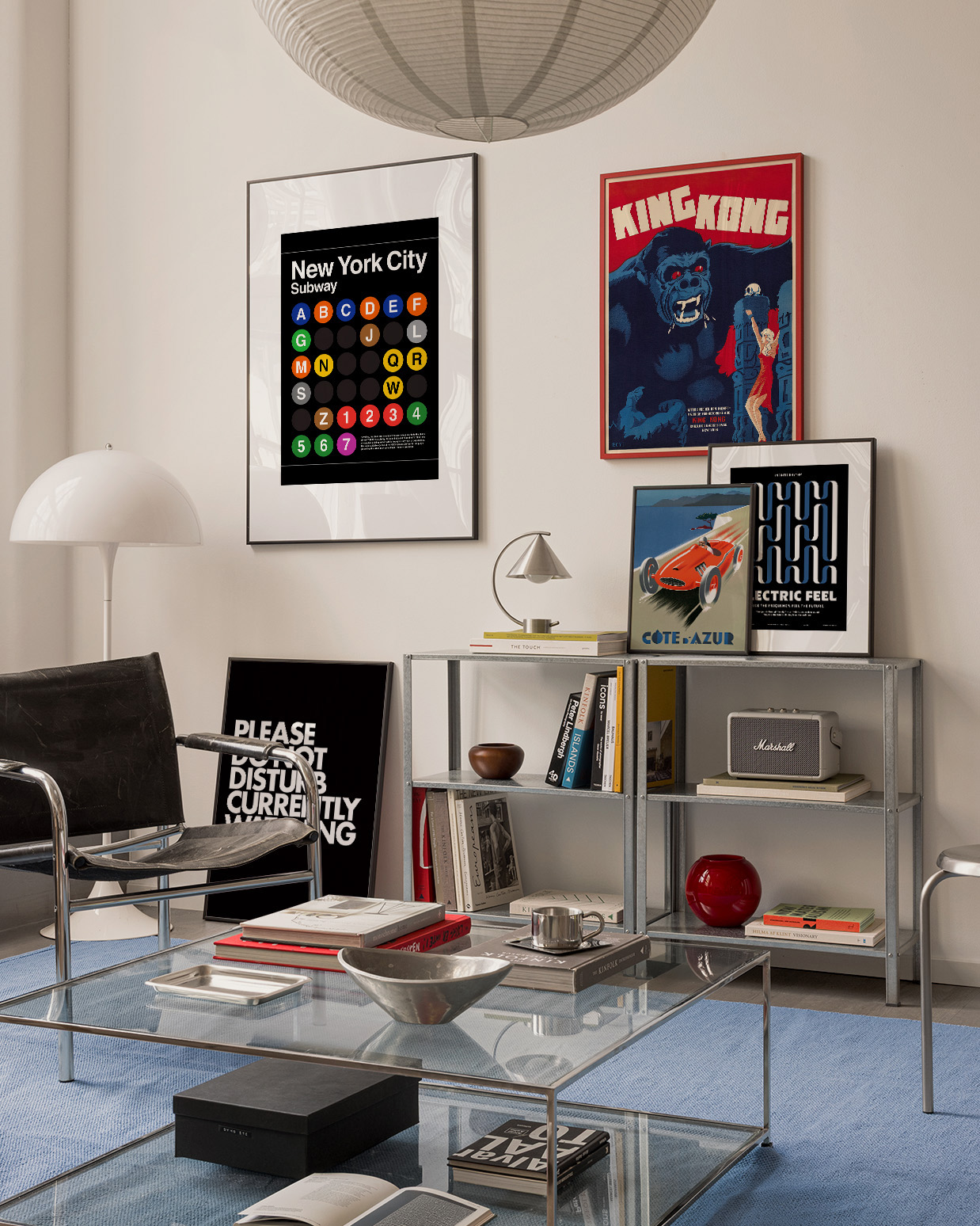 Bauhaus Shapes No3 ポスター モダン幾何学アートデザイン | Poster