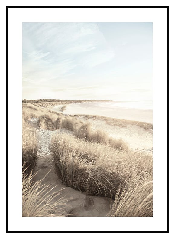 Plakat Plażowe Wydmy (21x30 cm) - Poster Store