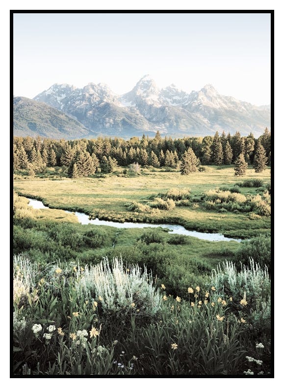 Plakat Pasmo Górskie (21x30 cm) - Poster Store