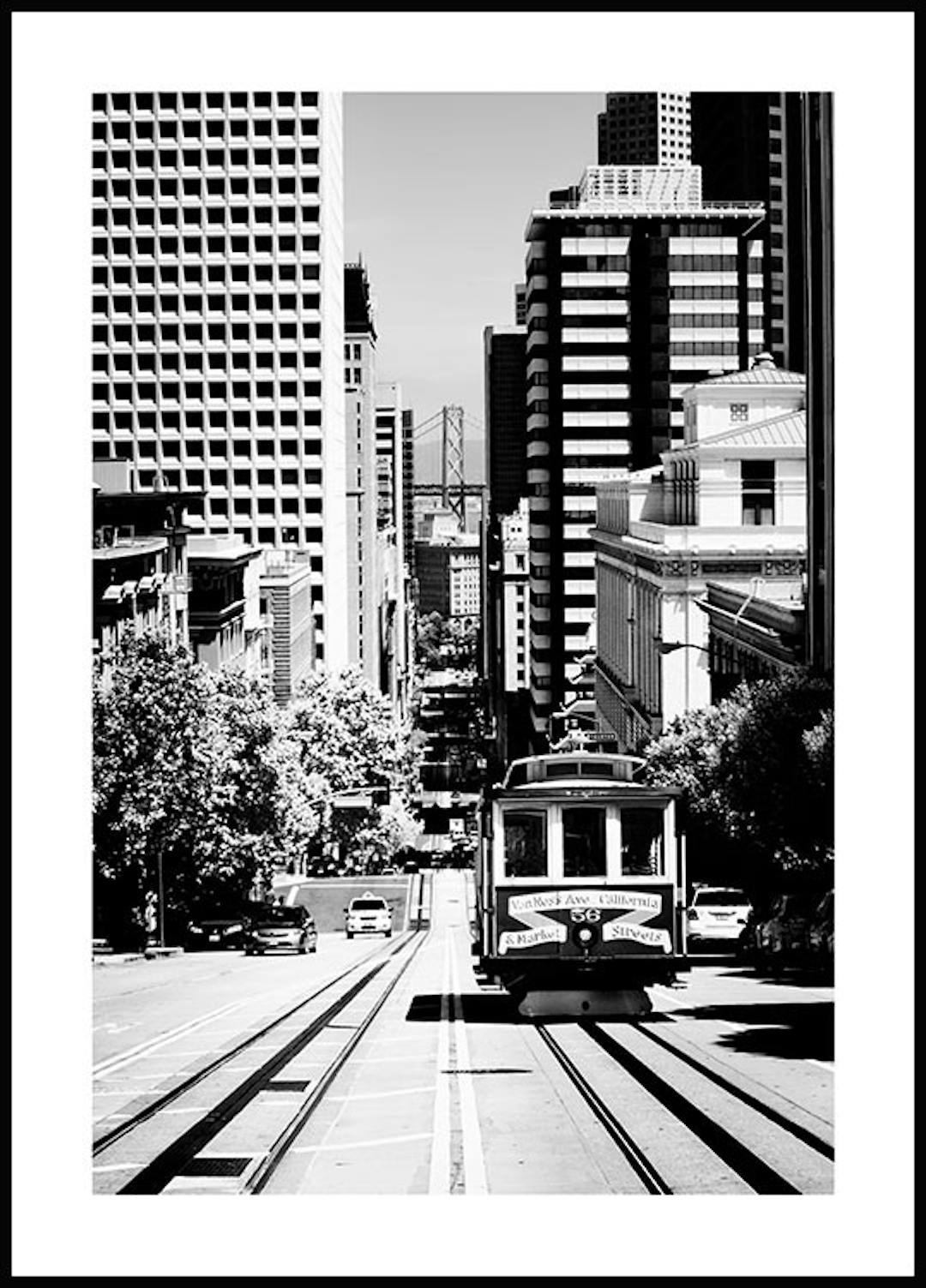 New York Street Poster | Manhattan Skyline New York City | Urban Wall ...