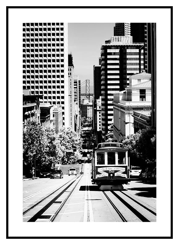 San Francisco Street Poster (30x40 cm) - Poster Store