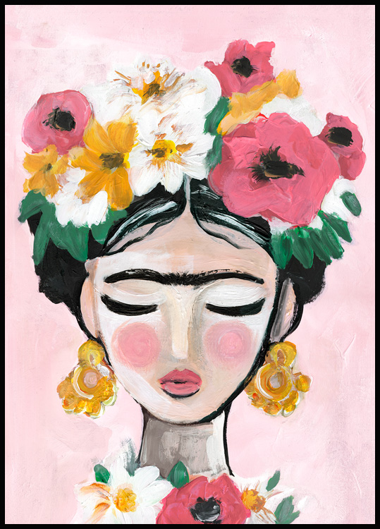 Frida Art Poster - Frida Kahlo prints