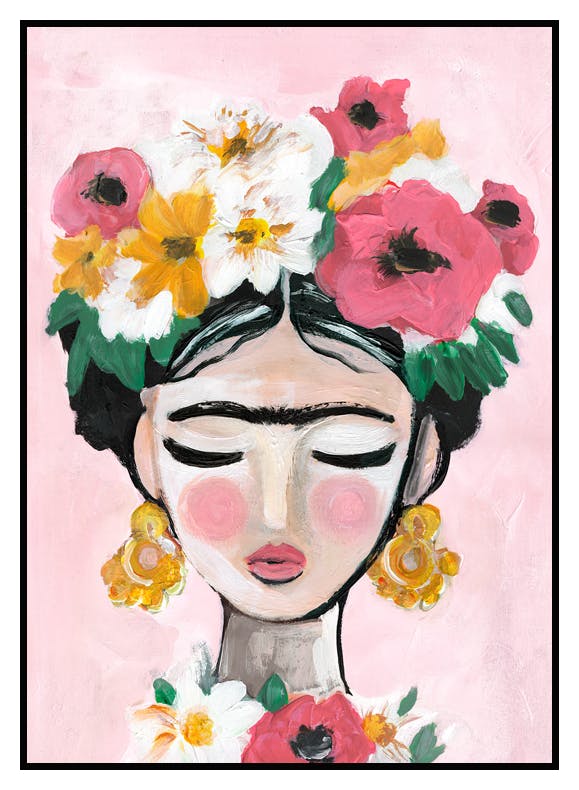 Frida Art Poster (30x40 cm) - Poster Store