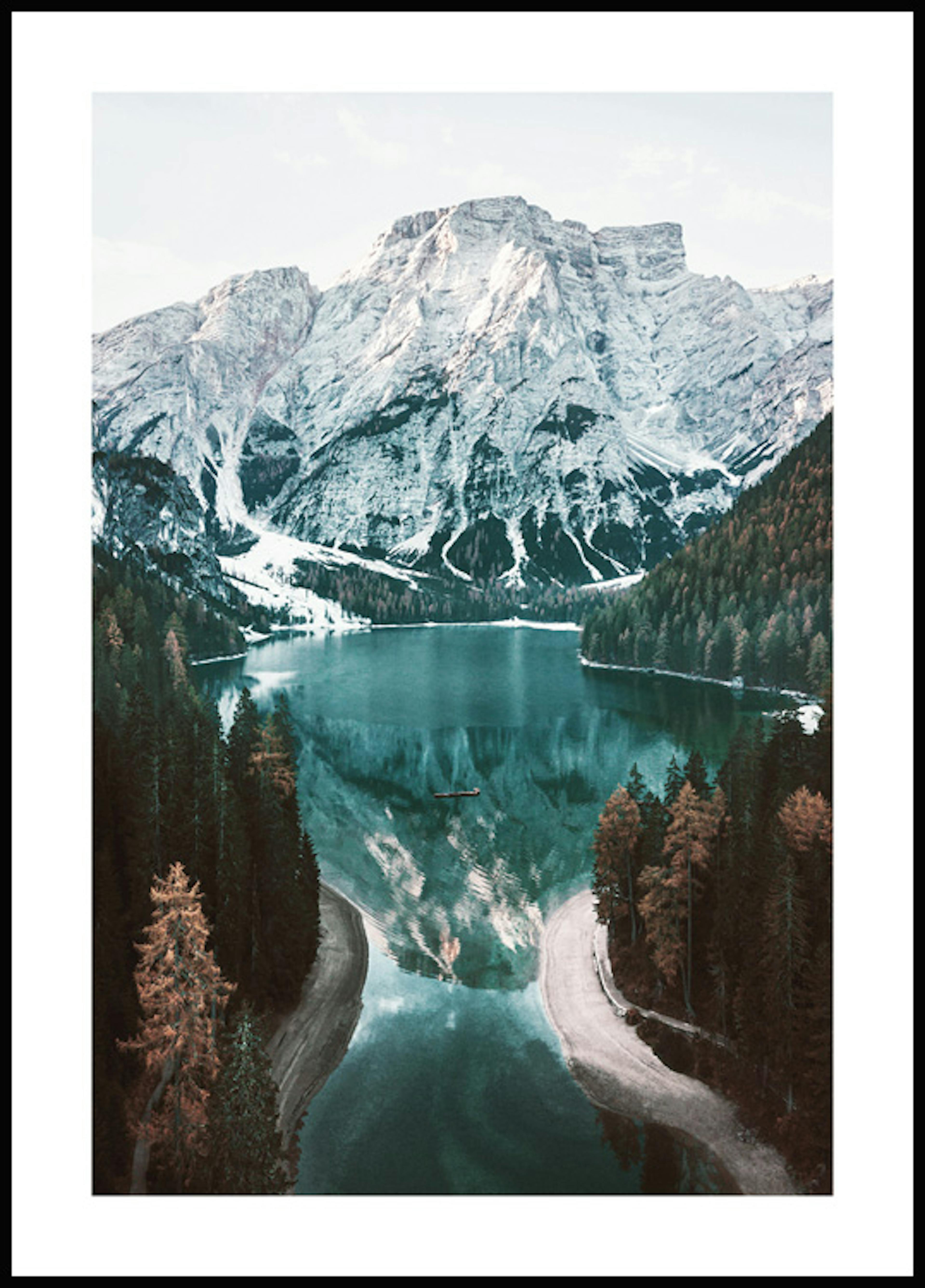 Lago di Braies Poster 0