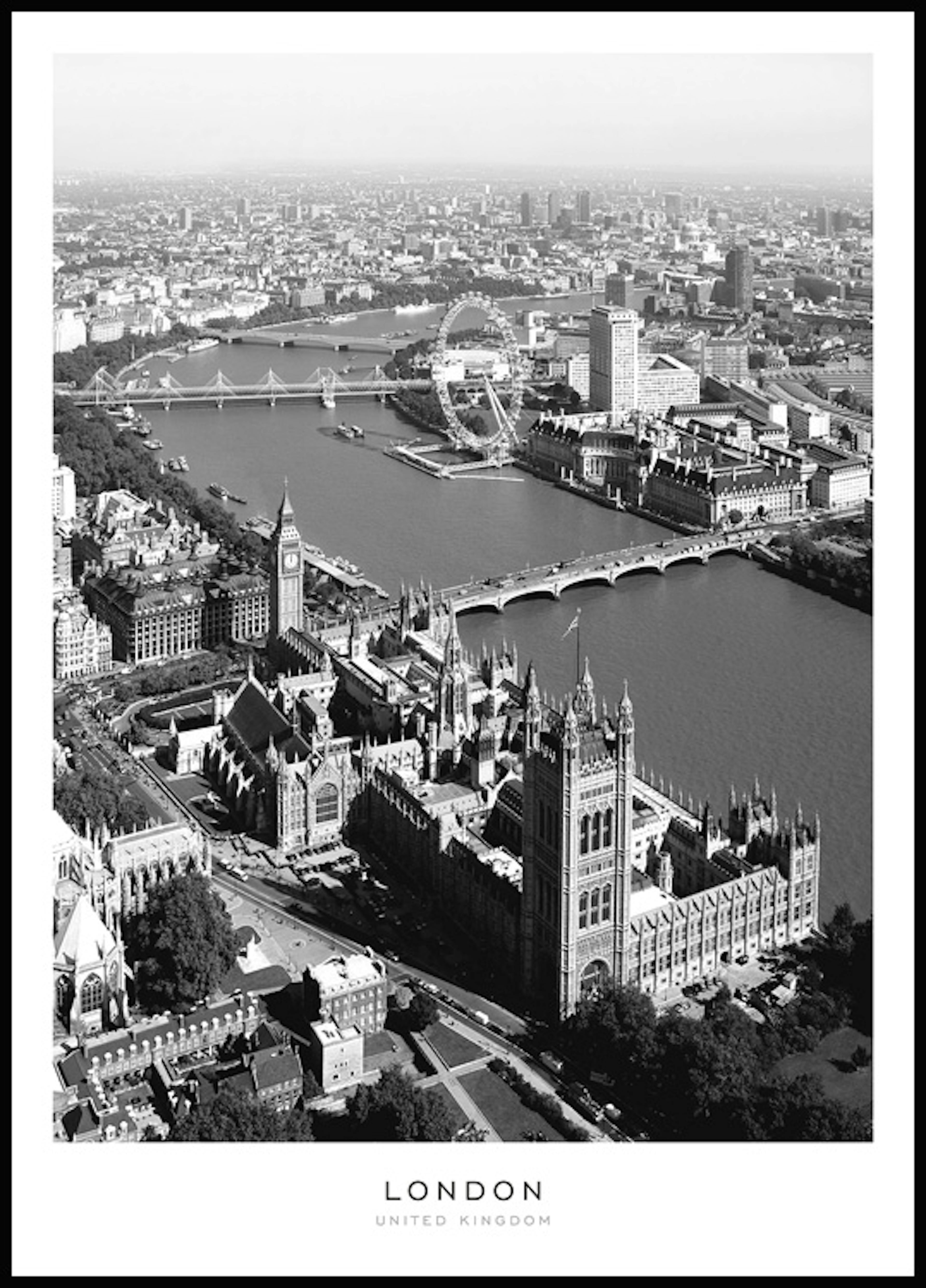 London uitzicht poster 0