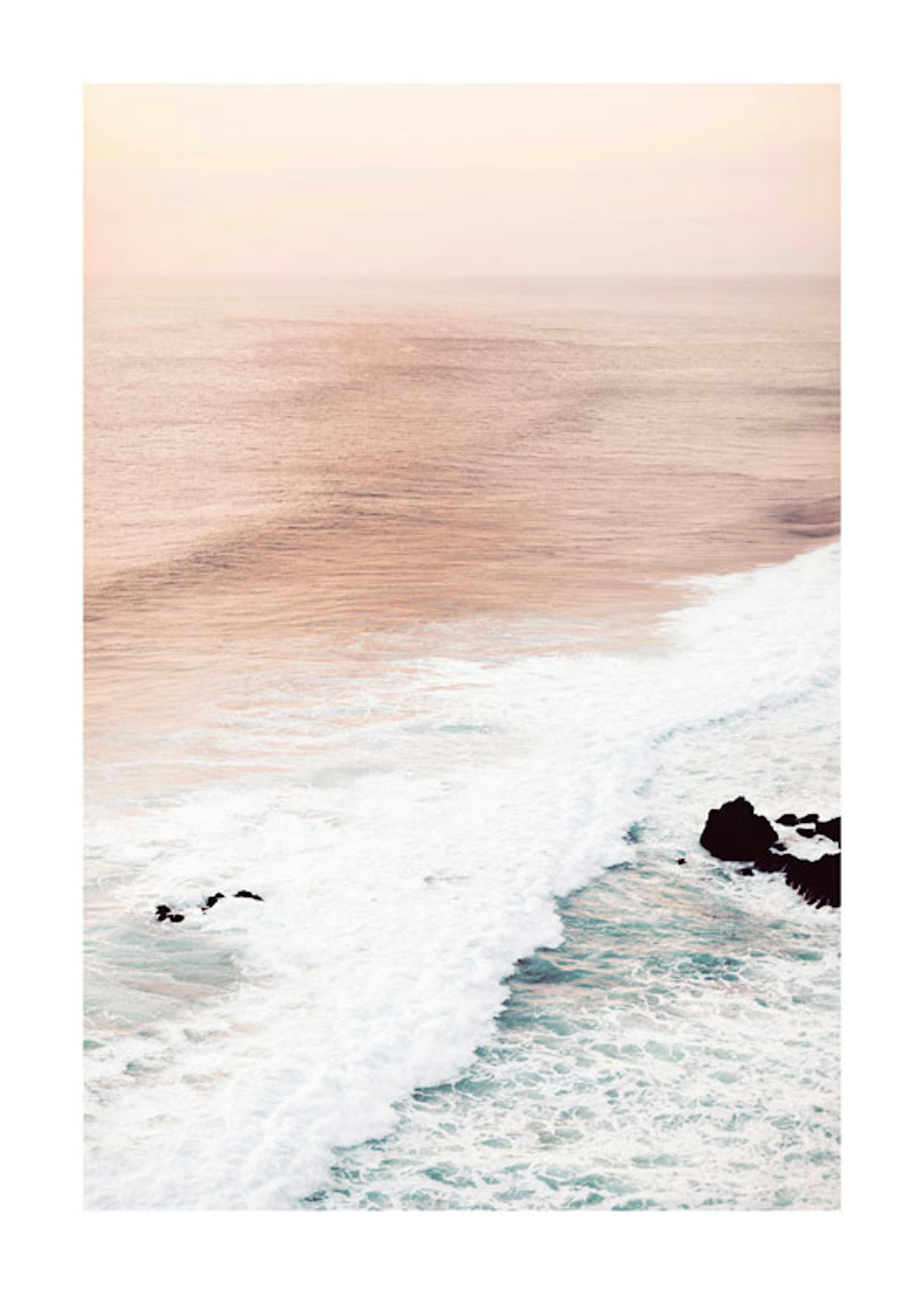Pastel Waves Plakat 0