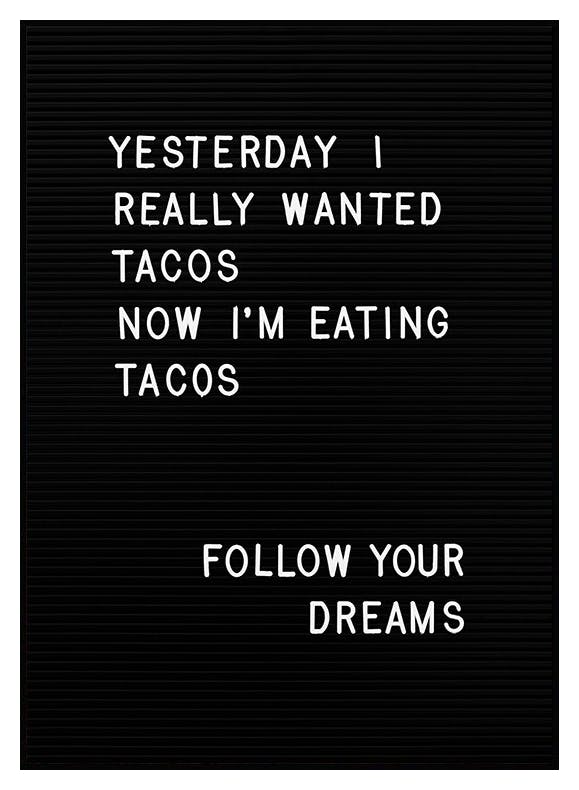 Tacos Poster (50x70 cm) - Poster Store