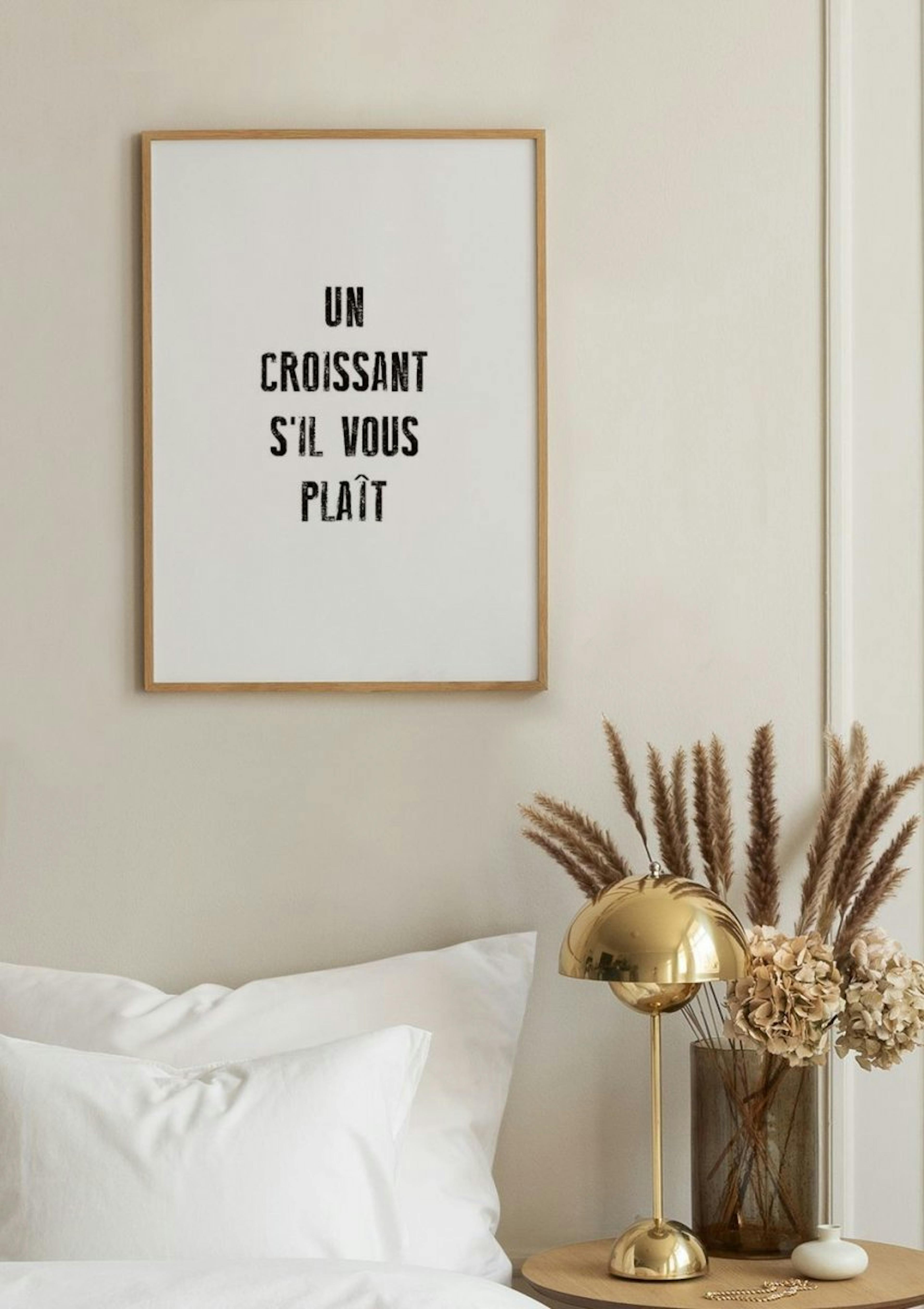 Un Croissant Poster thumbnail