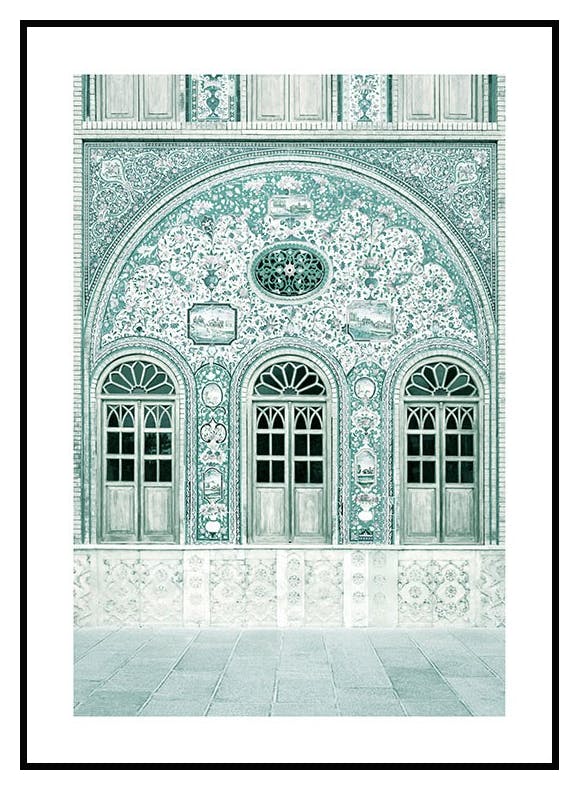 Mint Facade Poster (21x30 cm) - Poster Store