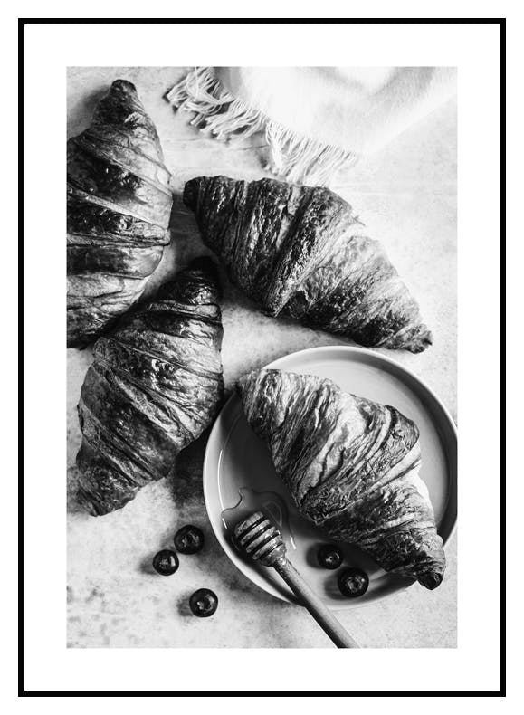 Croissanter Poster (21x30 cm) - Poster Store