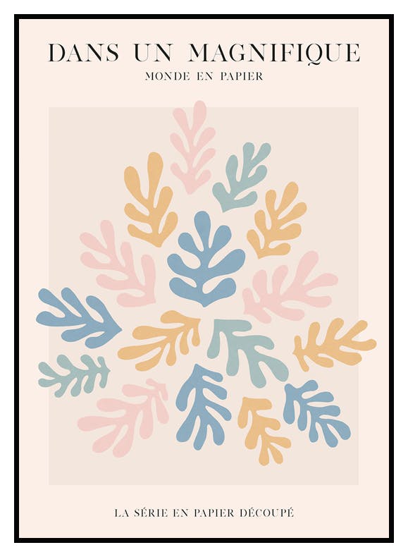 The Papercut Series No3 Poster (21x30 cm) - Poster Store