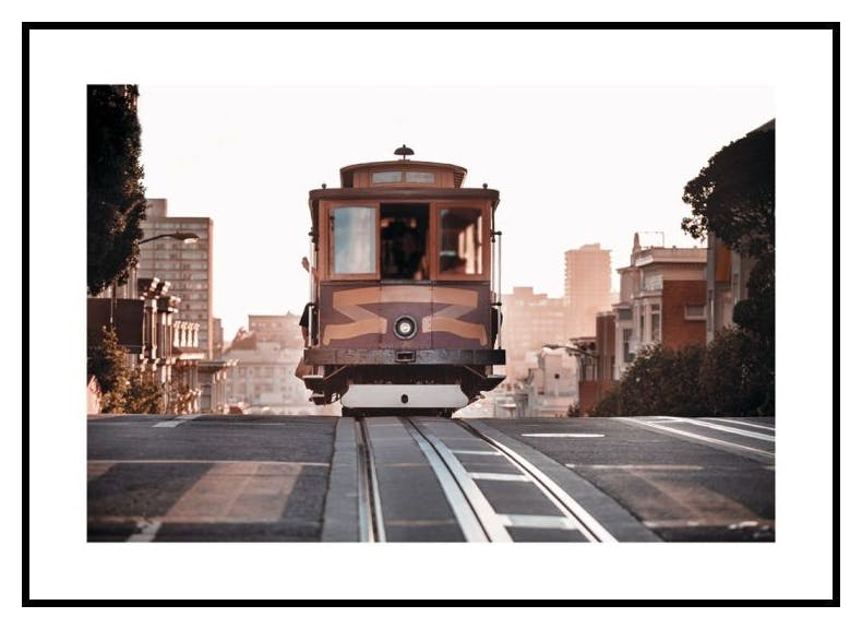 Cable Car Poster (50x70 cm) - Poster Store