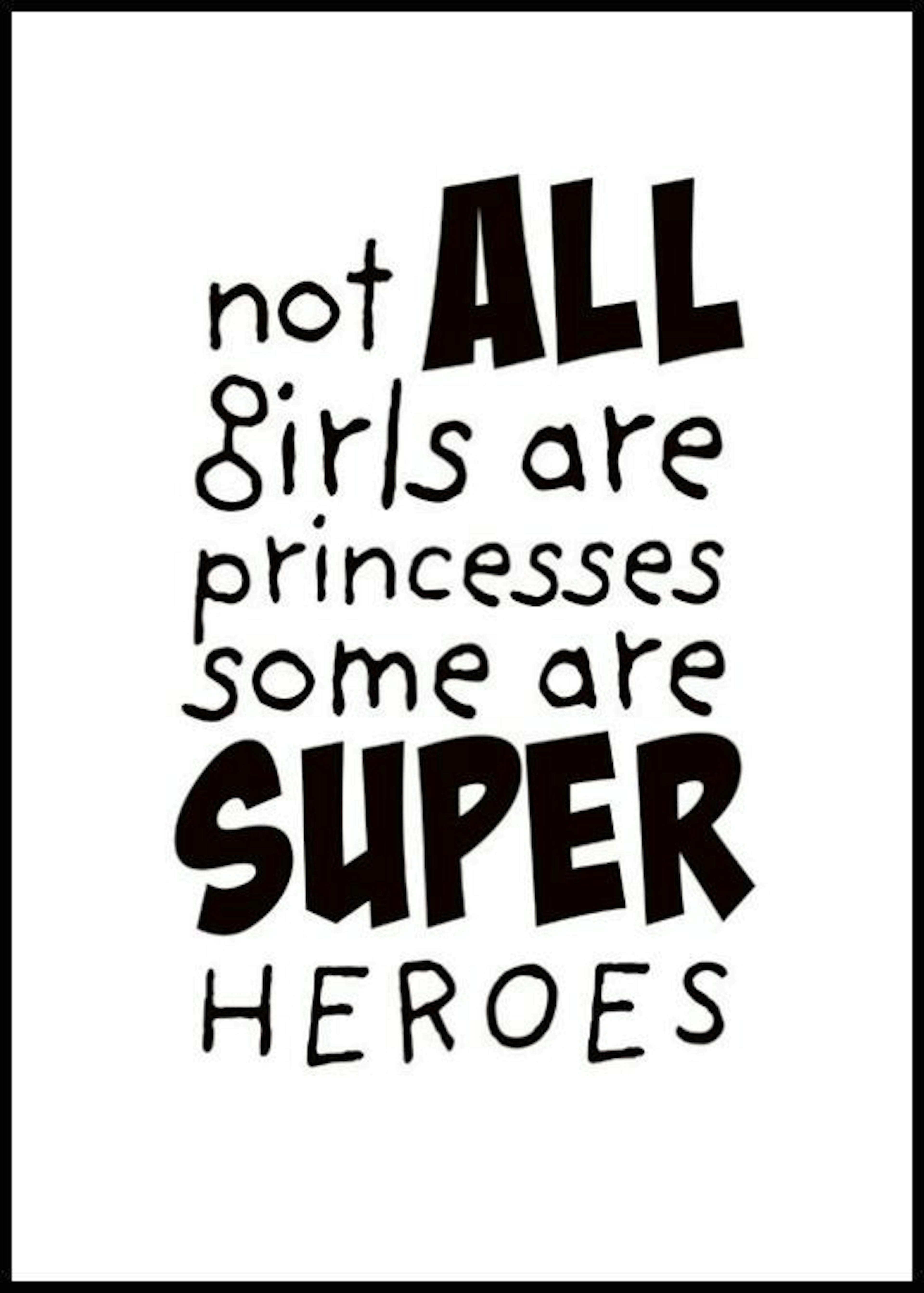 Girls are Superheroes Poster thumbnail