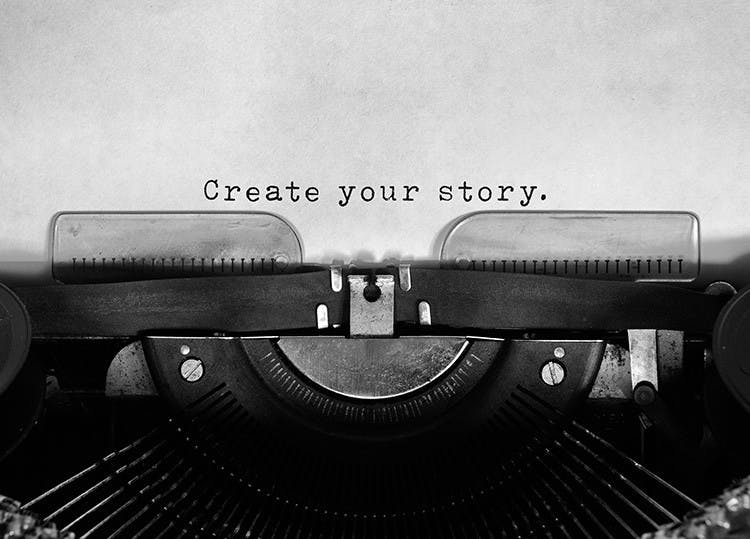 Plakat Create Your Story 0