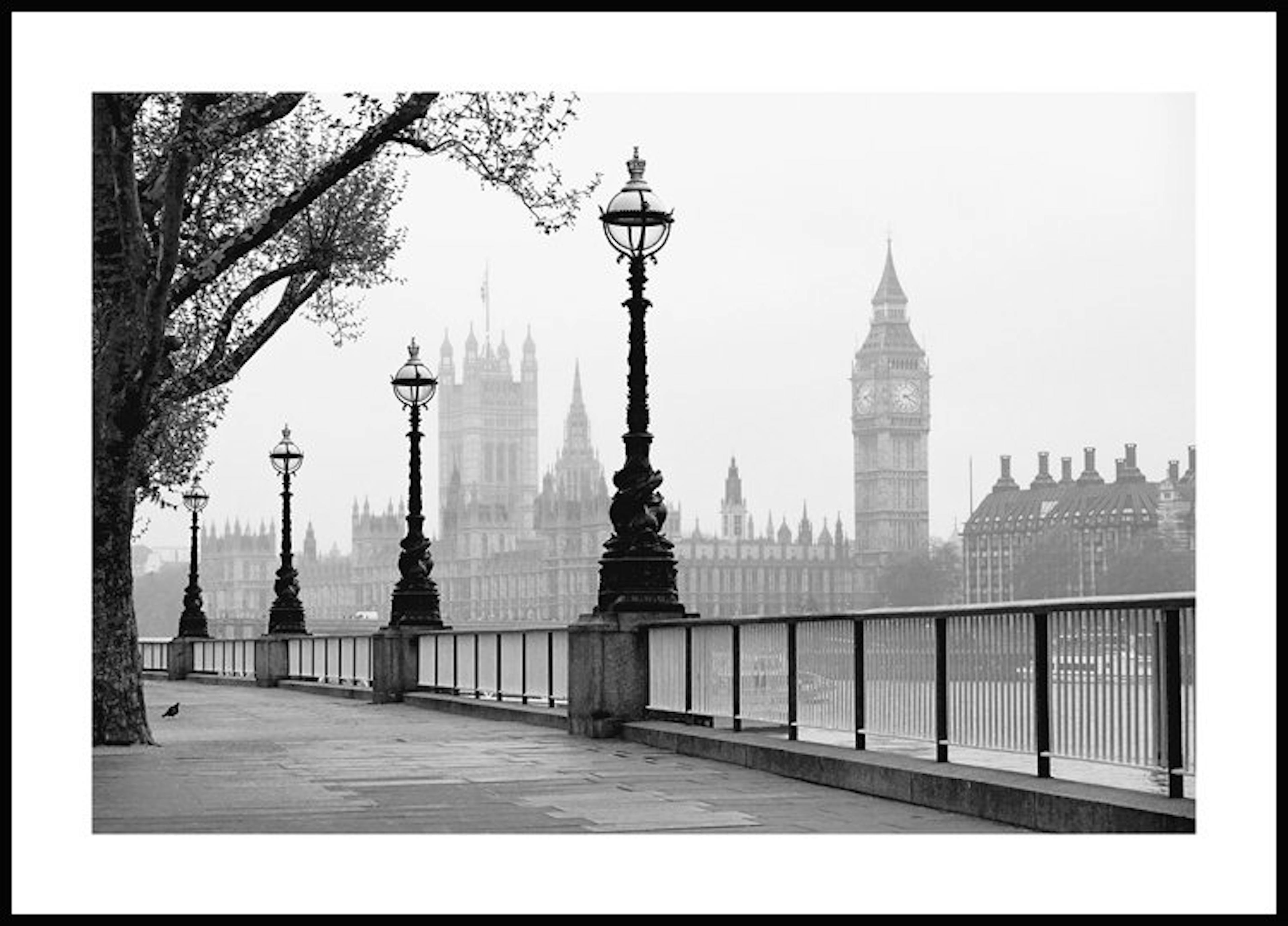 ロンドンの街灯 ポスター 0