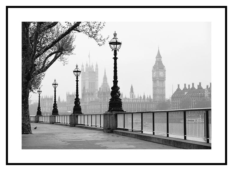 London Laterne Poster (30x40 cm) - Poster Store