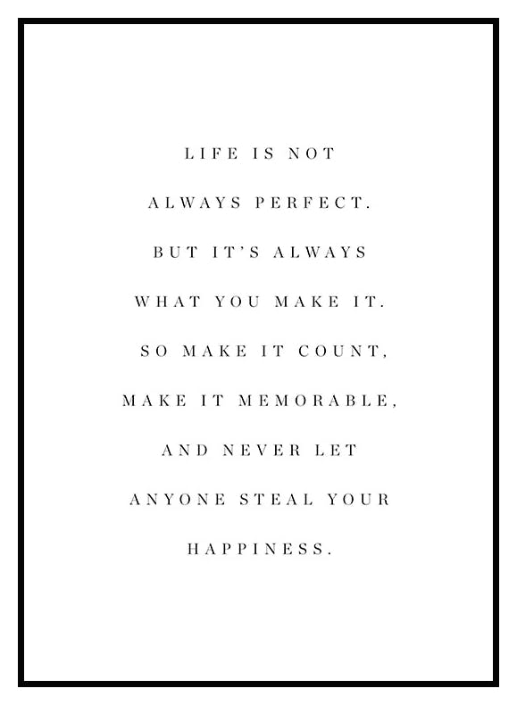 Make It Count Poster (30x40 cm) - Poster Store