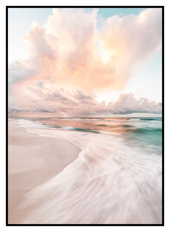 Sunset Beach Poster (30x40 cm) - Poster Store
