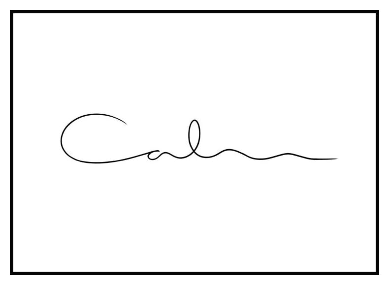 Calm Poster (50x70 cm) - Poster Store