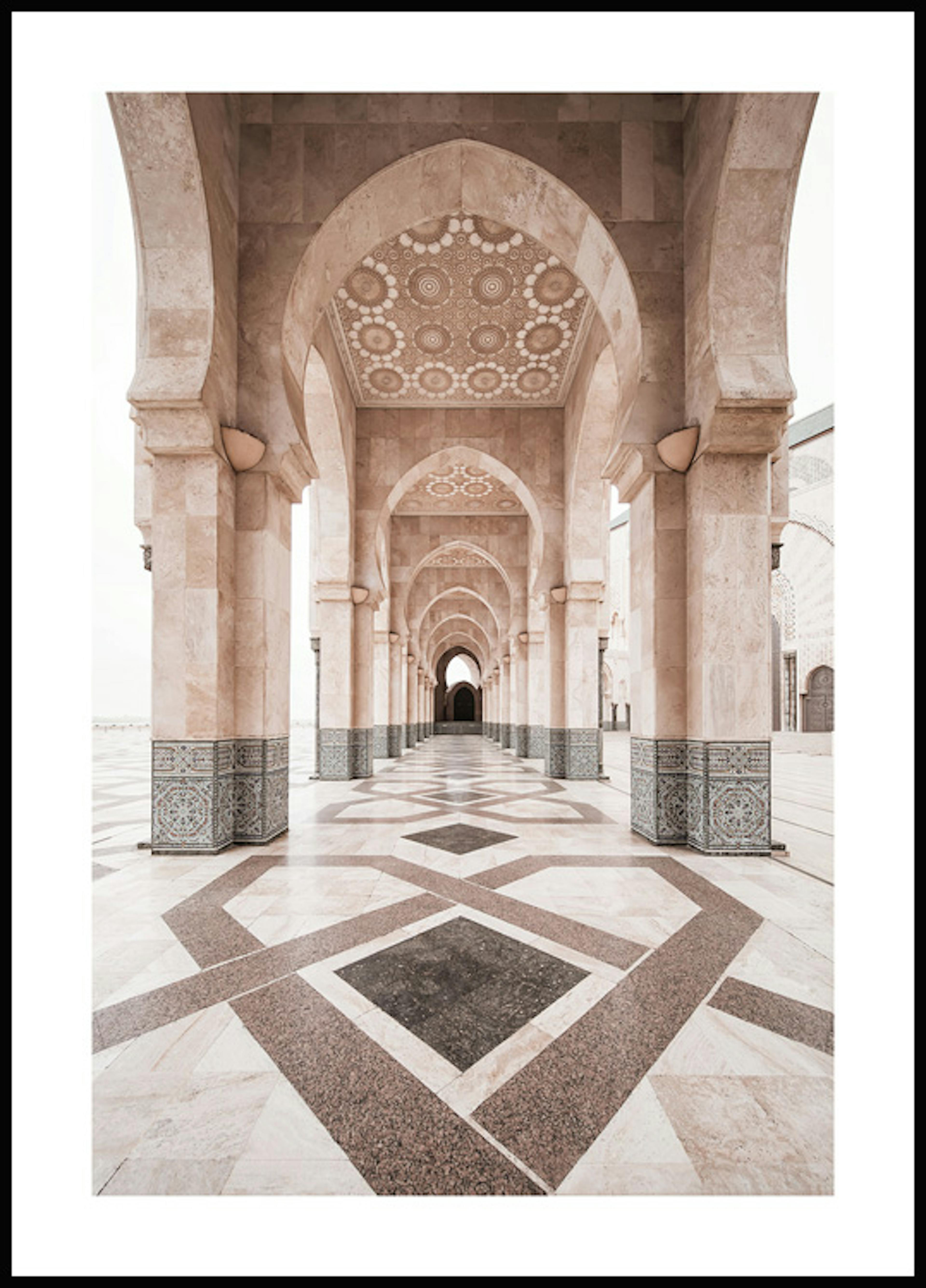 Marrakech Architecture Poster thumbnail