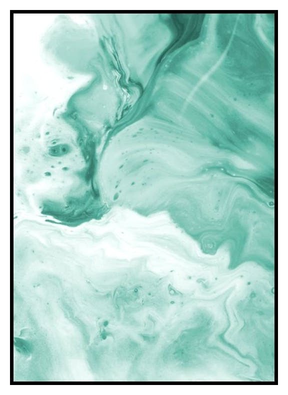 Mint Painting Poster (50x70 cm) - Poster Store