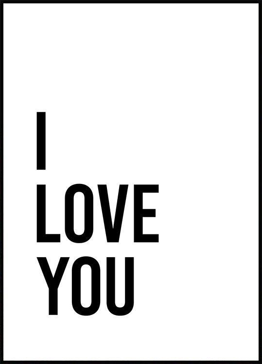Love You Poster