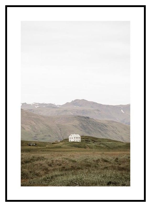 Magányos Ház Poszter (50x70 cm) - Poster Store