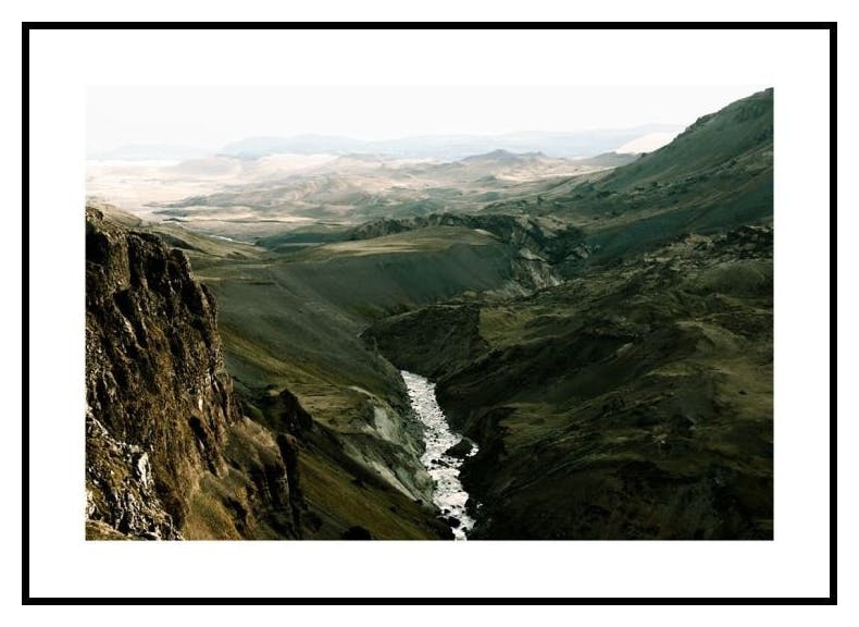 Tajemnica gór Plakat (70x100 cm) - Poster Store