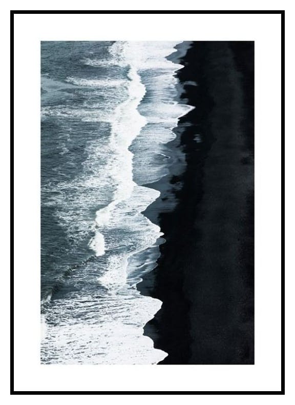 Ocean Contrast Plakat (50x70 cm) - Poster Store
