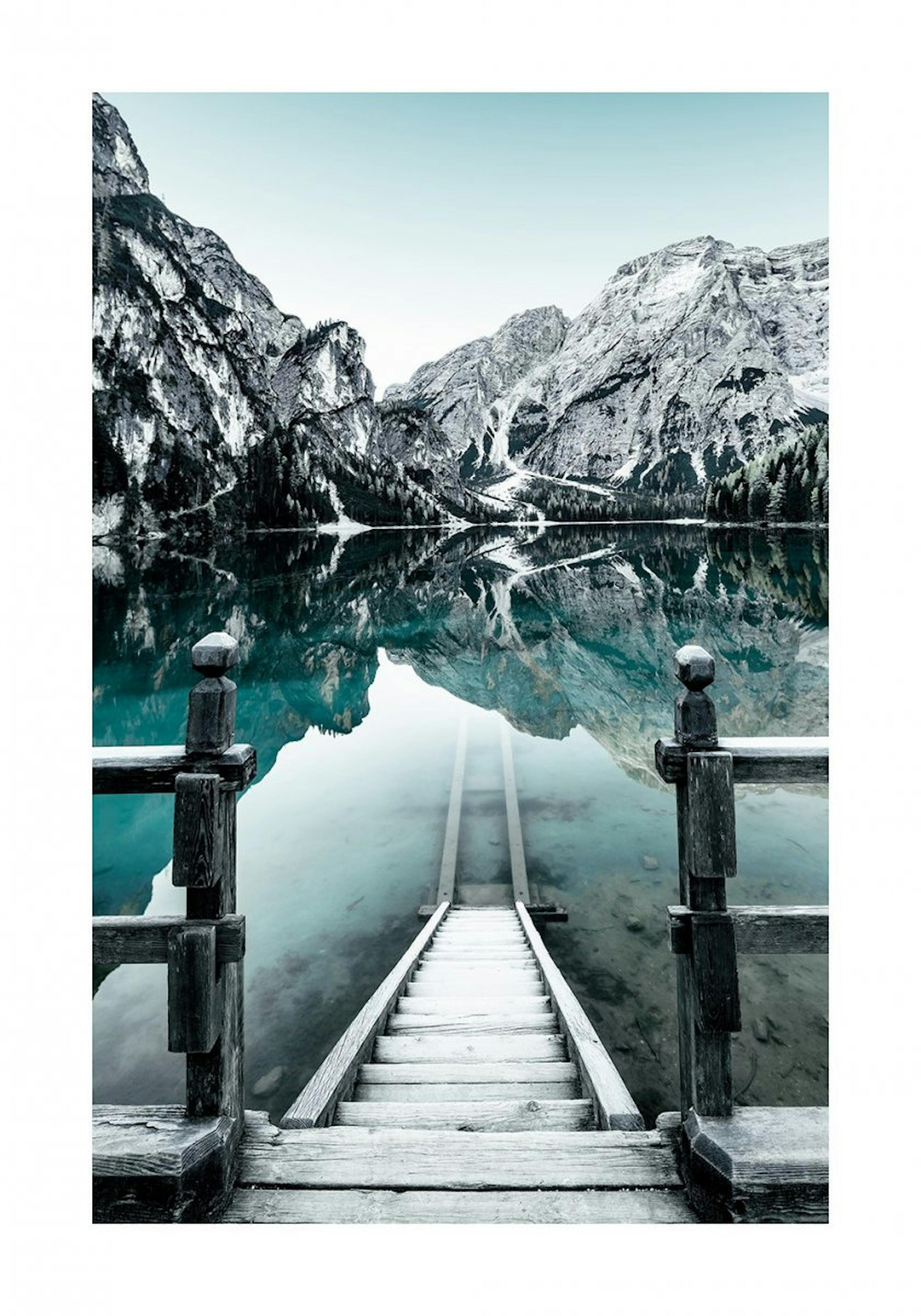 Mountain Lake Poster 0