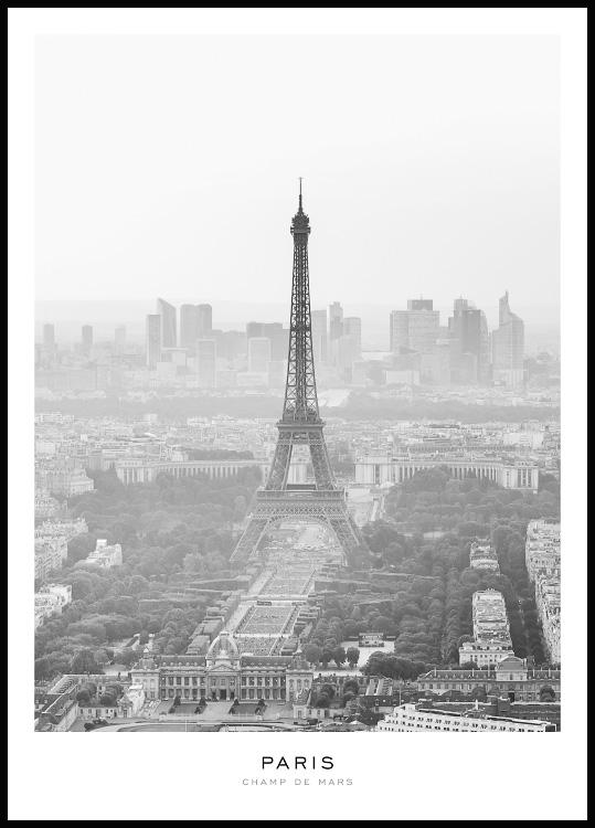 controleren Leeuw droog Paris Poster - Eiffeltoren in Parijs