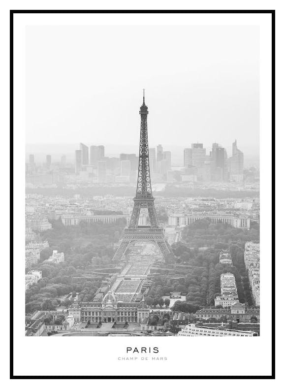 Paris Poster (30x40 cm) - Poster Store
