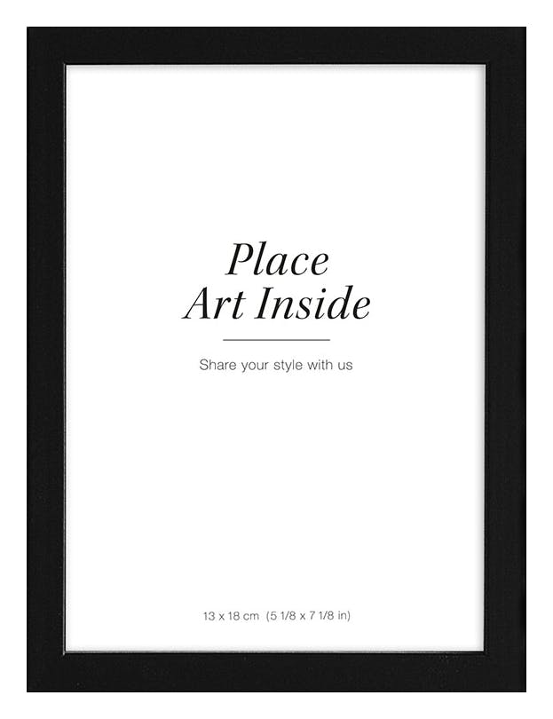 Fotolijst zwart hout 13x18 cm (13x18 cm) - Poster Store