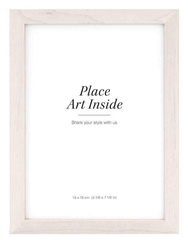 Lichte houten lijst 13x18 cm (13x18 cm) - Poster Store