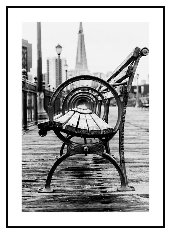 Bench Arches Plakat (21x30 cm) - Poster Store