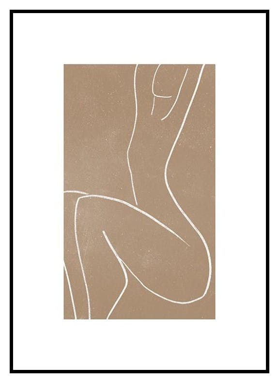 Femme Study No2 Poster (50x70 cm) - Poster Store