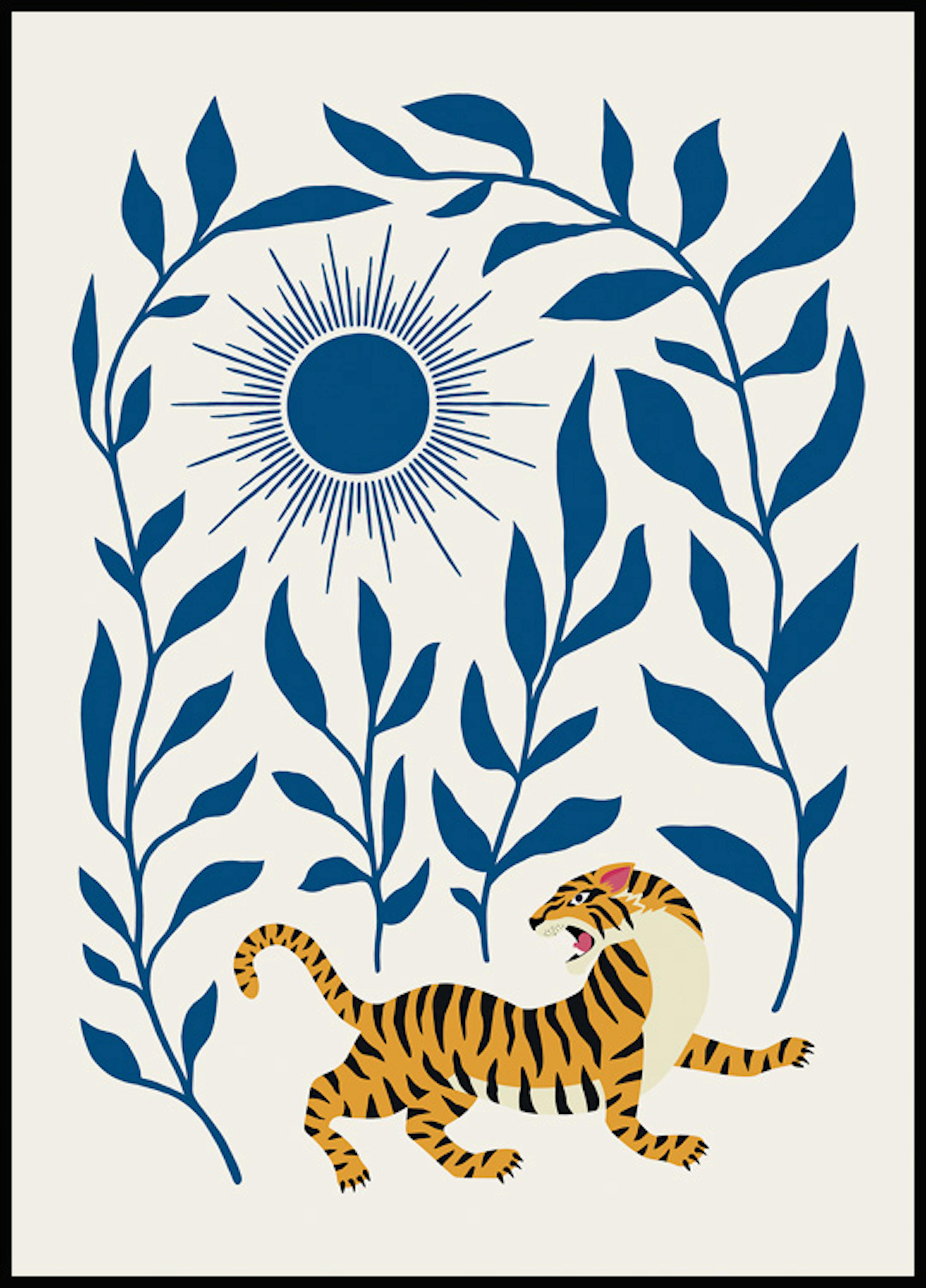 Tiger Illustration No2 Poster 0
