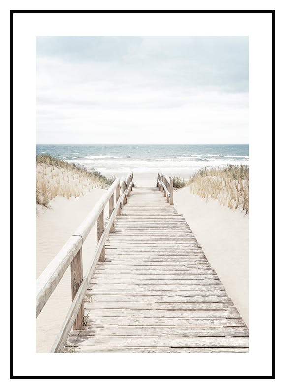 Plakat Most Na Plażę (21x30 cm) - Poster Store