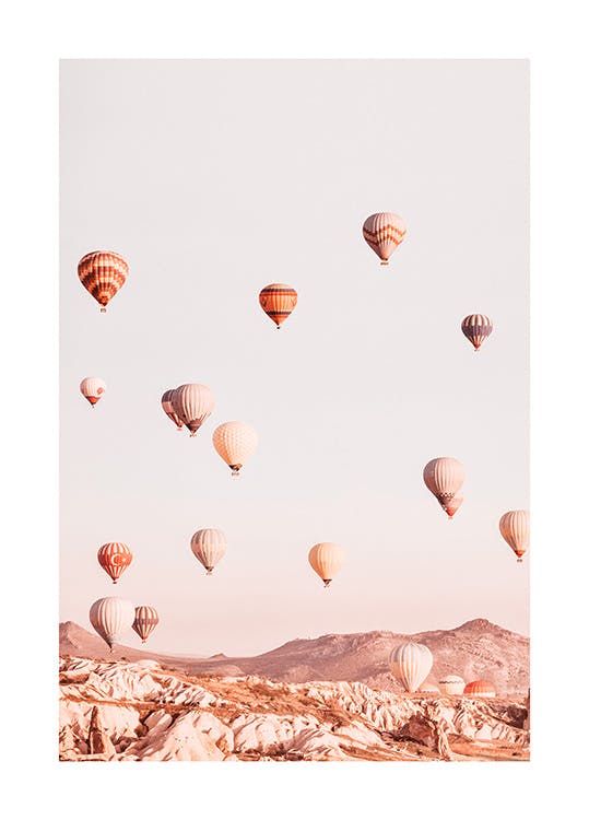Heißluftballons Poster 0