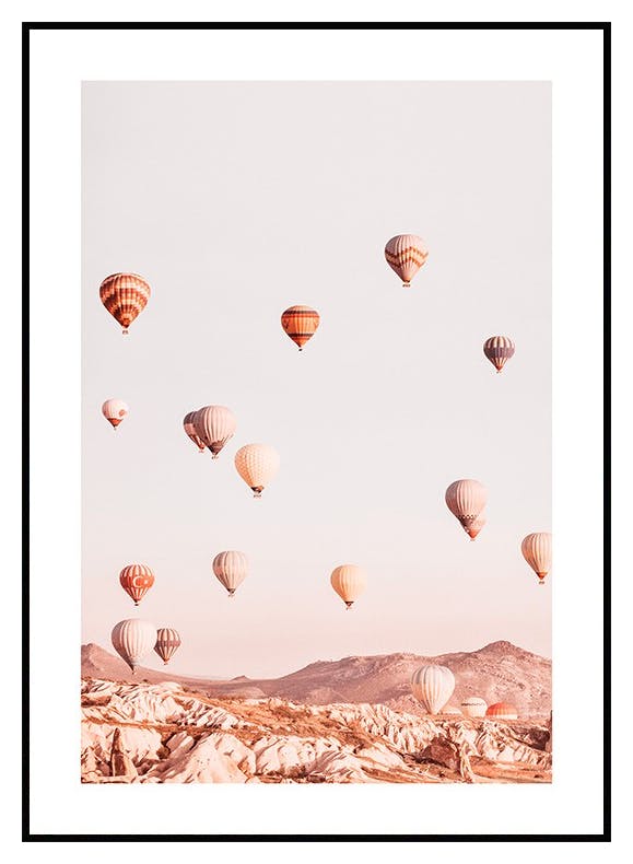 Hot Air Balloons Plakat (50x70 cm) - Poster Store
