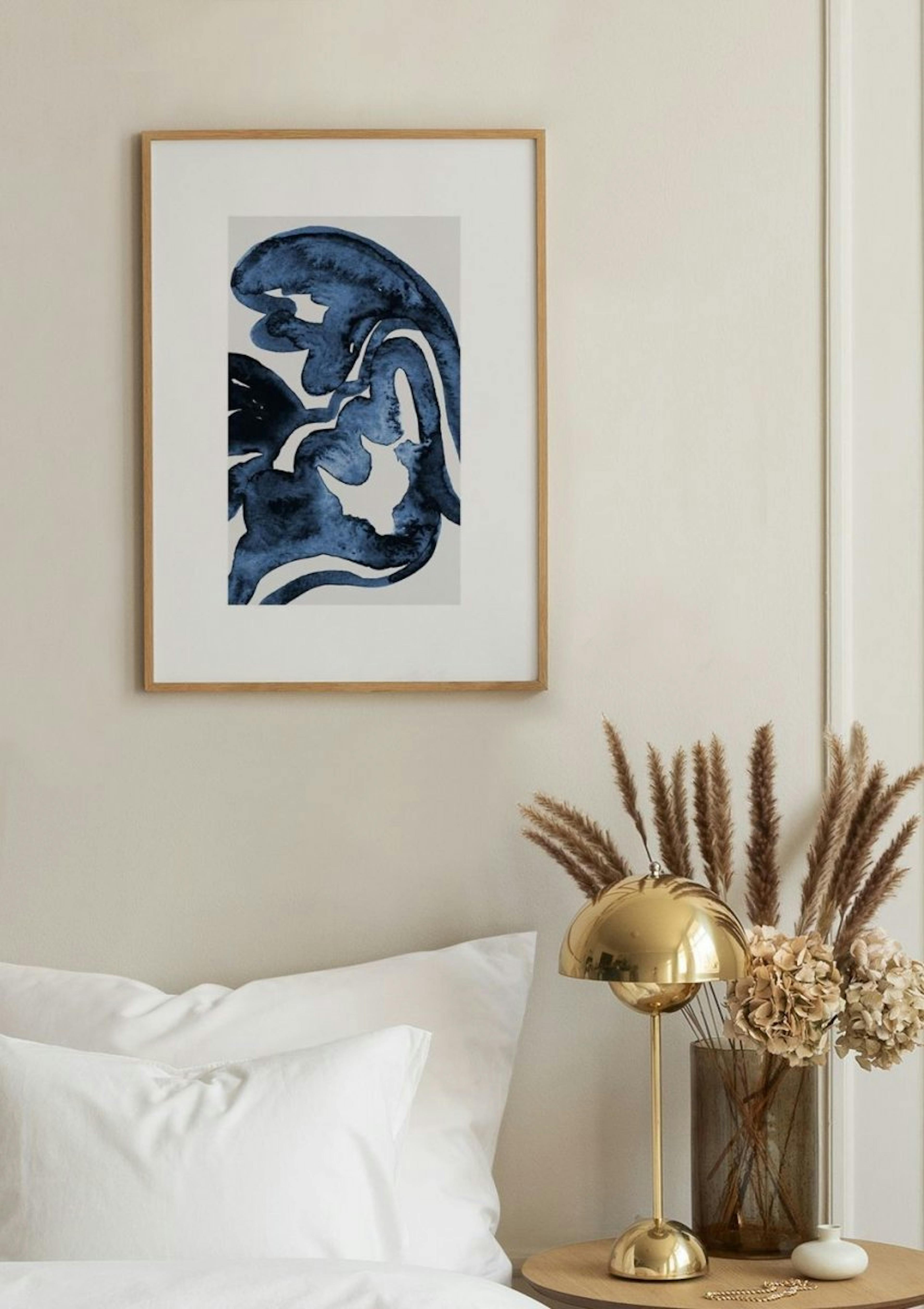 Abstrakte Blumen Nr. 4 Poster thumbnail