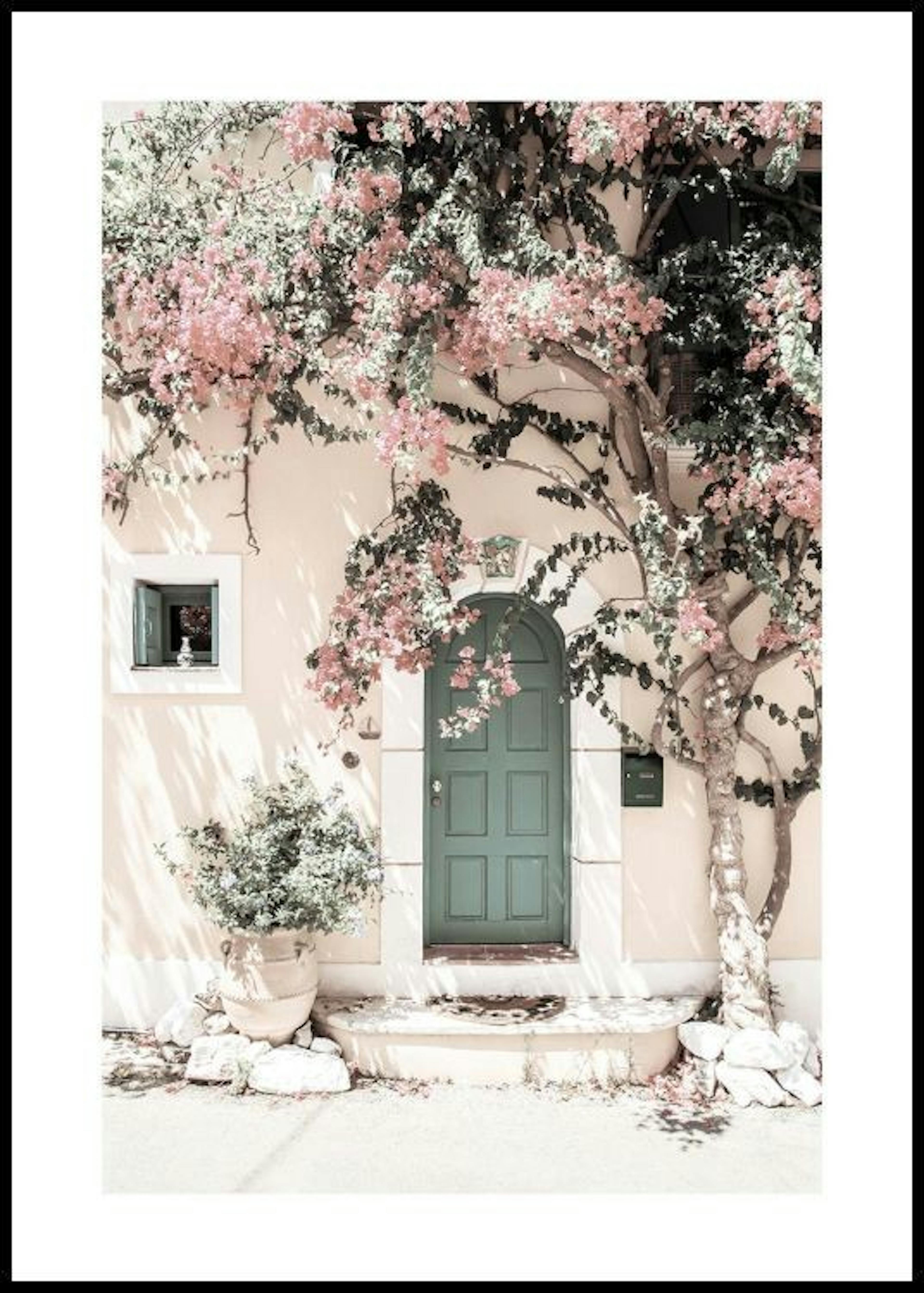 Plakat Kwiatowe Drzwi 0