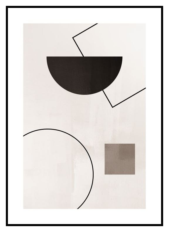 Kompozycja Graficzna No2 Plakat (100x150 cm) - Poster Store