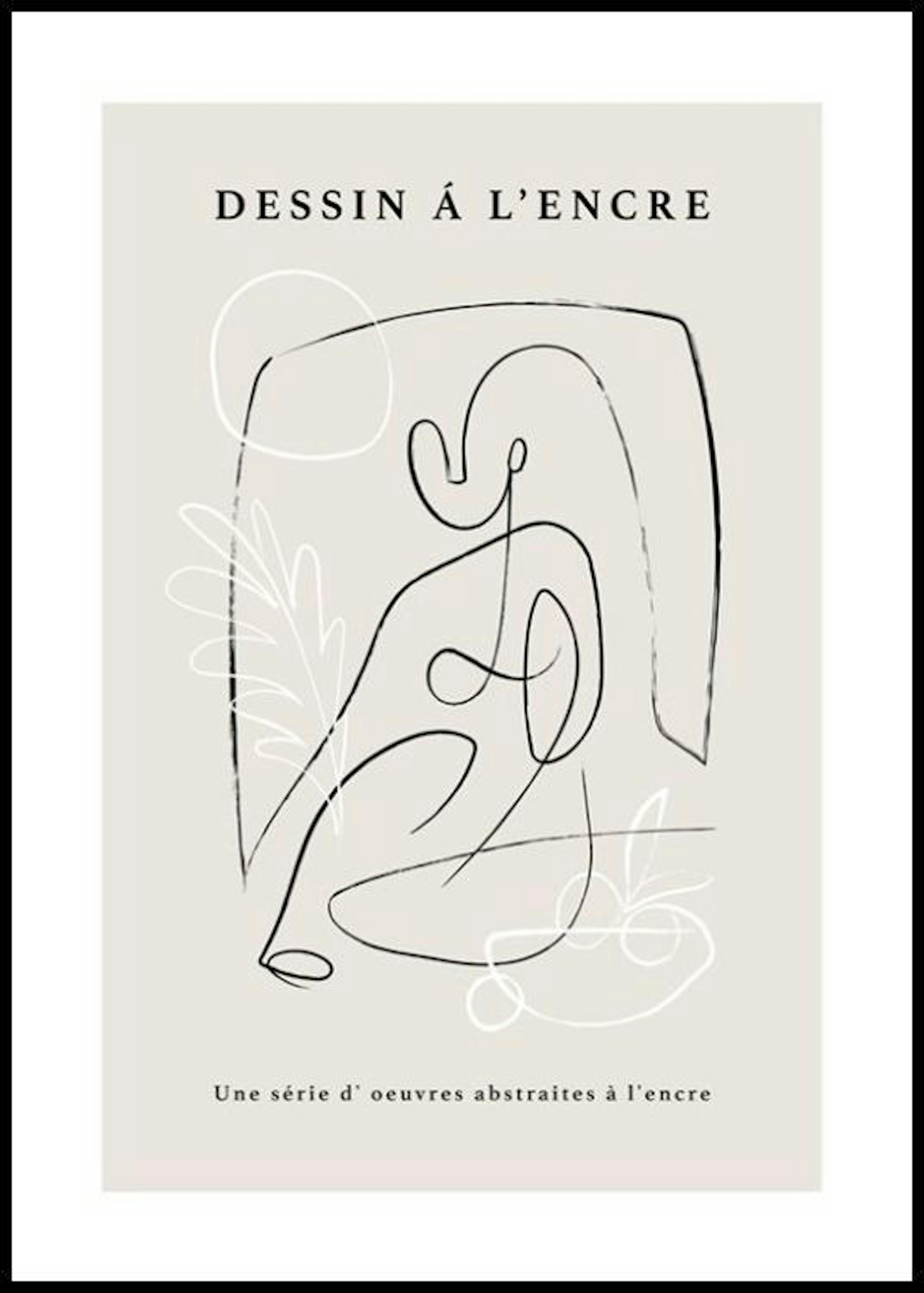 Französische Skizze Nr. 2 Poster thumbnail