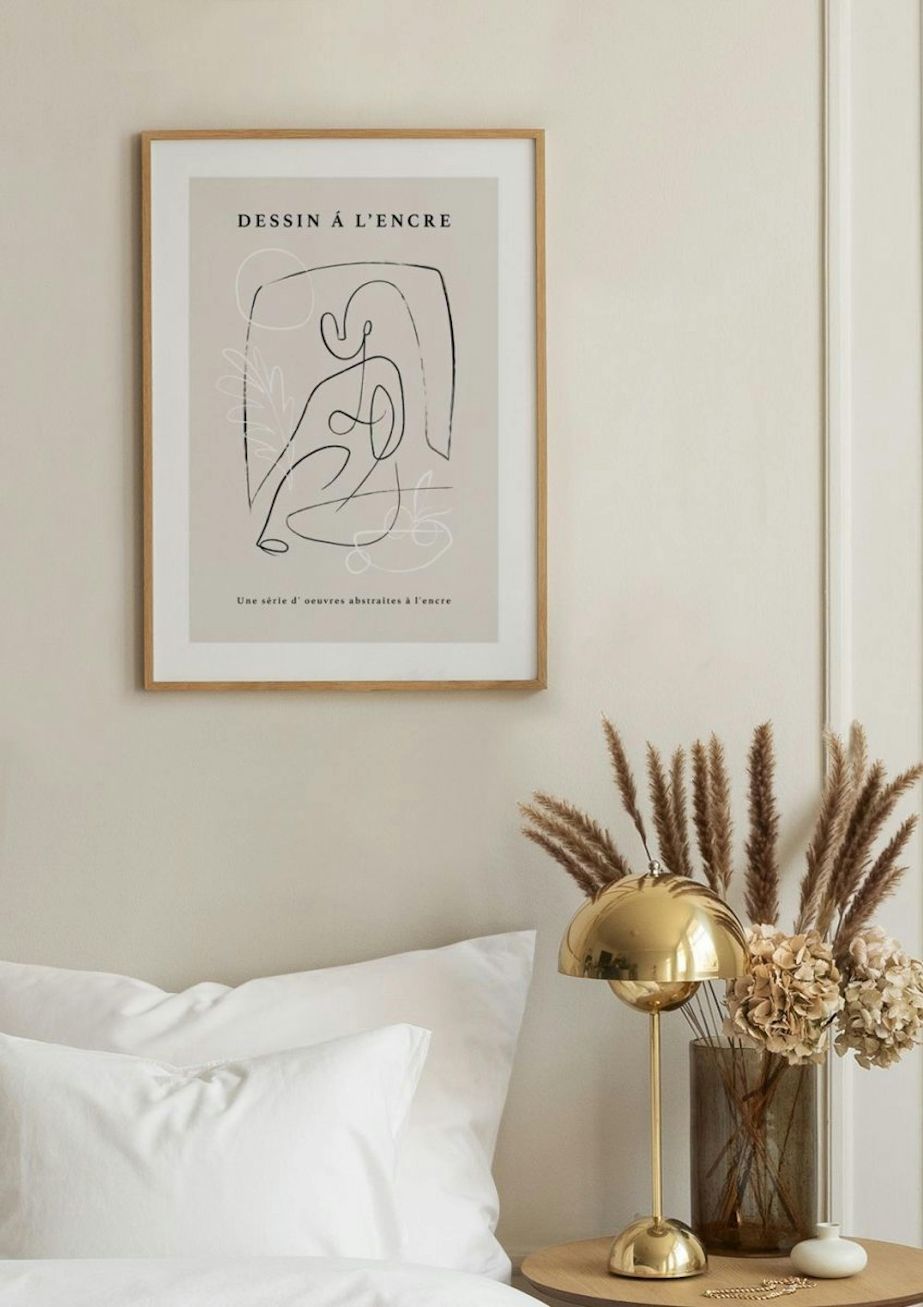 Französische Skizze Nr. 2 Poster thumbnail