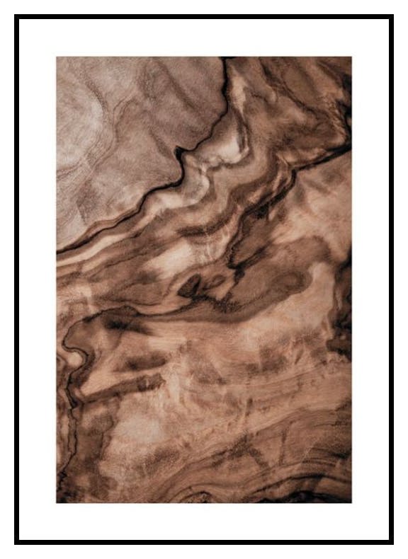 Legno Astratto Stampe su tela (50x70 cm) - Poster Store