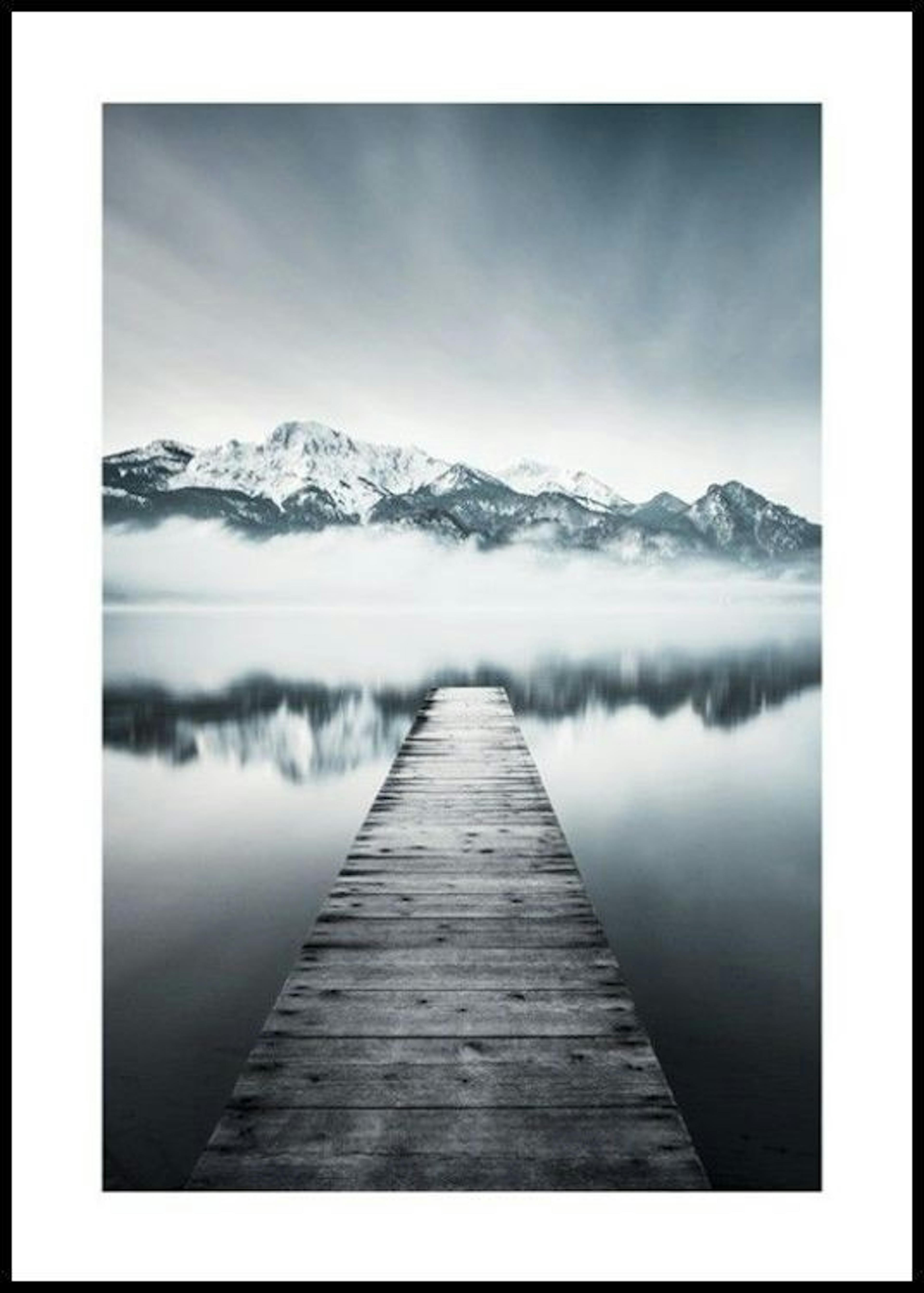 Jetée sur le Lac Poster thumbnail