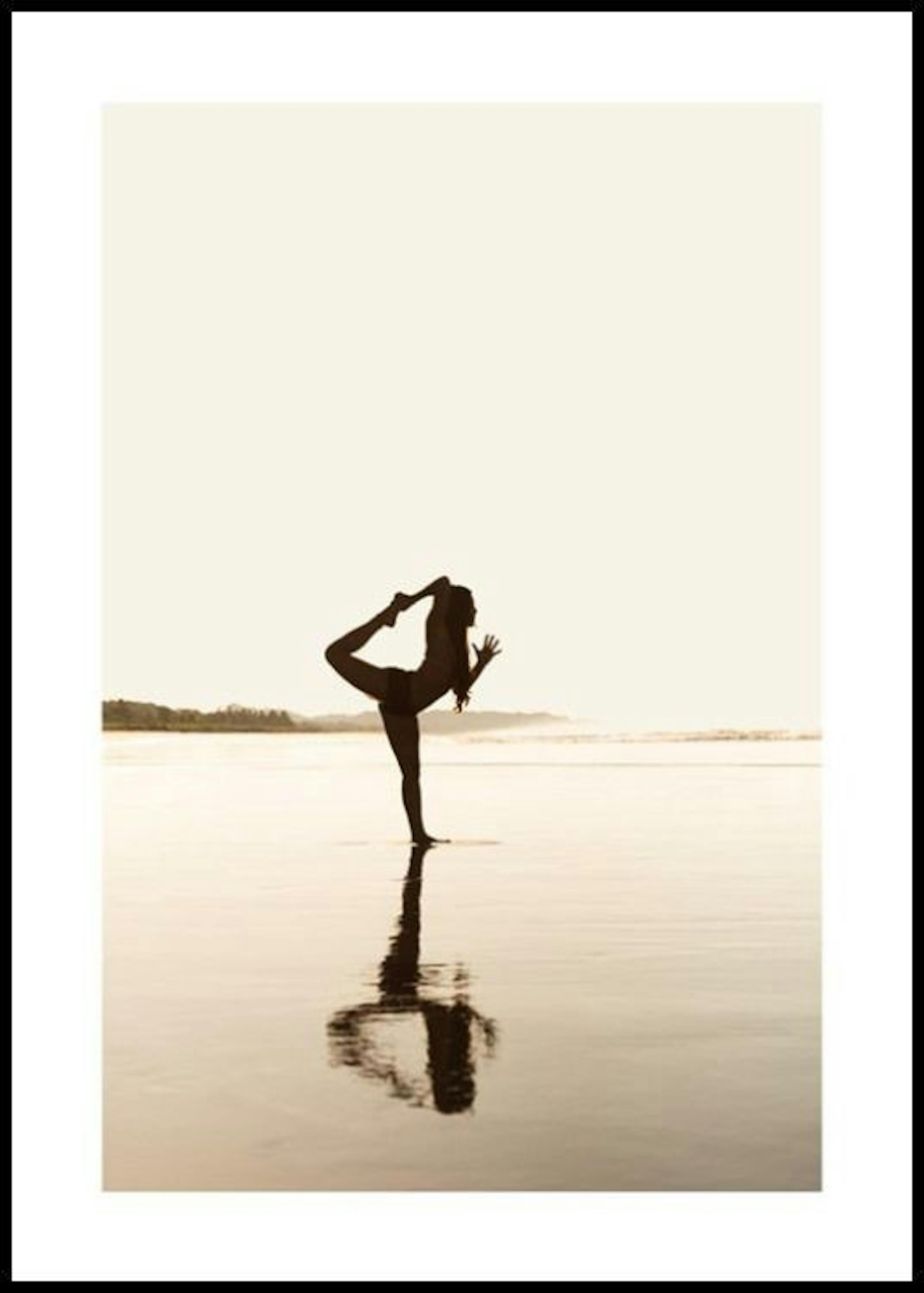 Sunrise Yoga Poster thumbnail