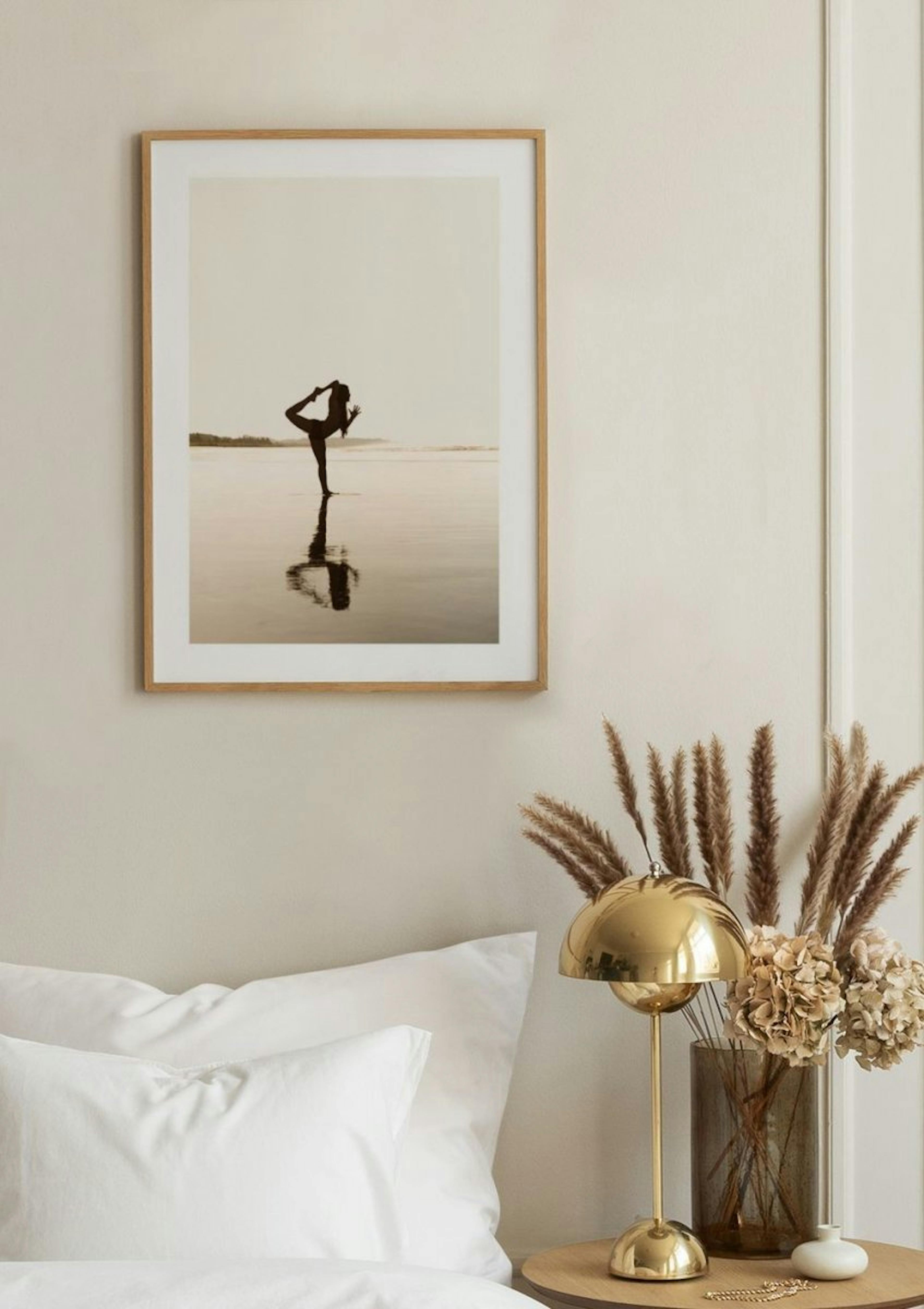 Sunrise Yoga Poster thumbnail
