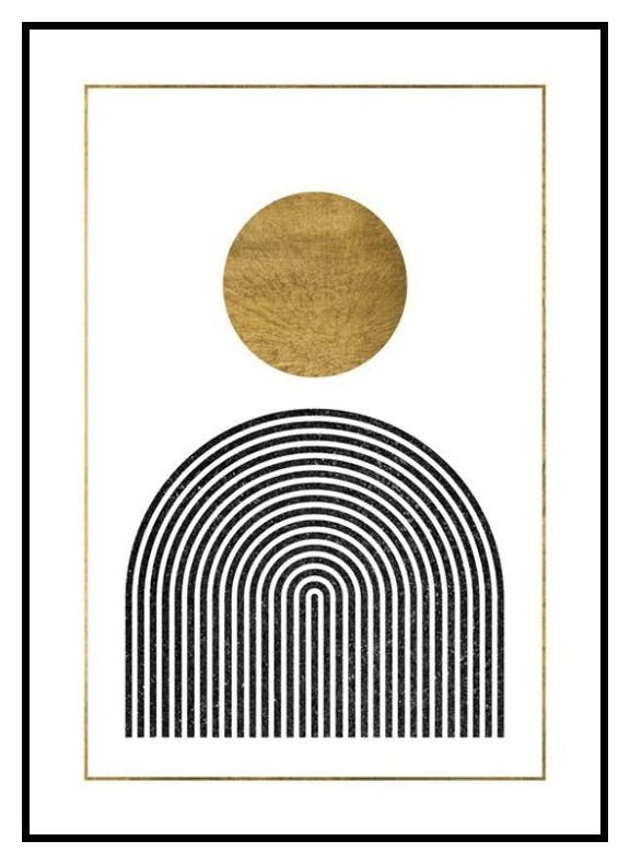 Golden Moonlight Poster (50x70 cm) - Poster Store